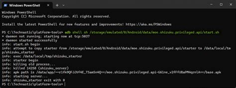 shizuku adb command|How to Set up and Use Shizuku on Android .